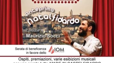 Buonasera Marche show winter edition per l’anteprima di Natalfidardo