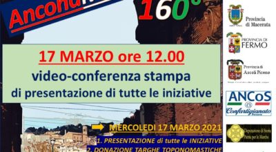Ancona, Marche, Italia, 160°: conferenza di presentazione