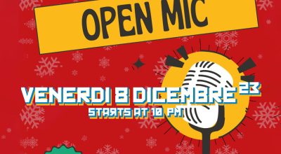 Open mic standup comedy all’On Stage