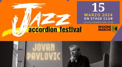 Jovan Pavlovic apre il Jazz Accordion Festival
